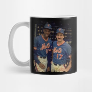 Dwight Gooden and Keith Hernandez in New York Mets Team Mug